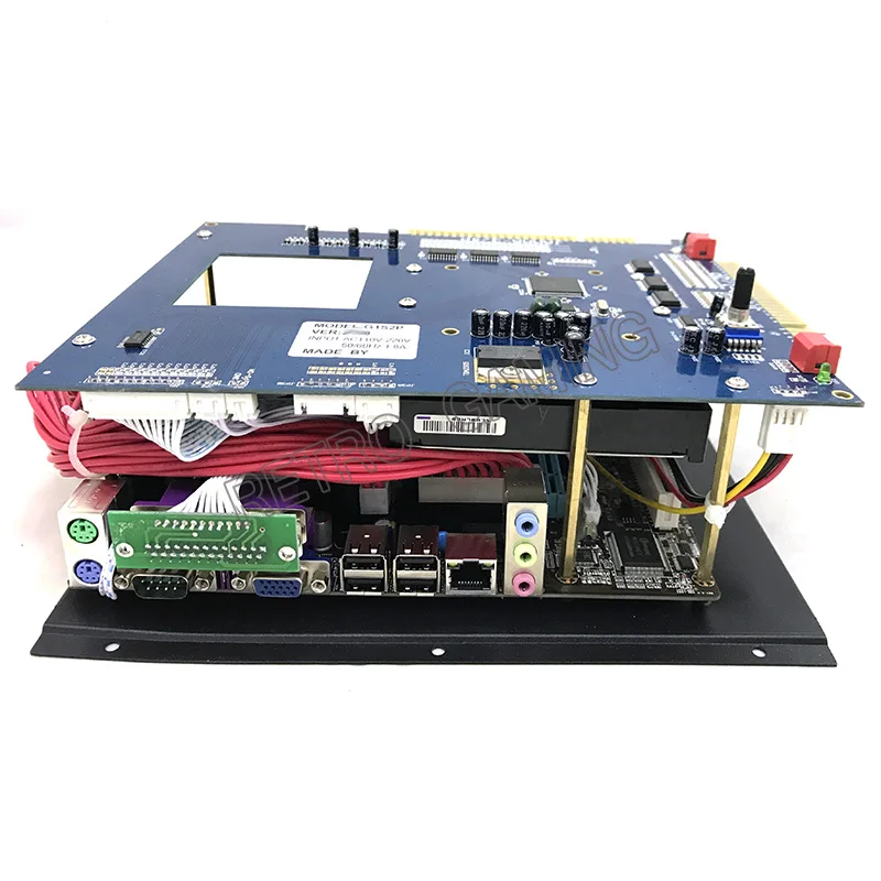 Аркадная машина pcb мульти игра король в 1 обновление до 2100 в 1 JAMMA игровая коробка с источник питания