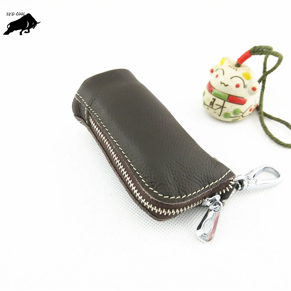 ZYD-COOL высокое качество для женщин и мужчин из натуральной коровьей кожи держатель