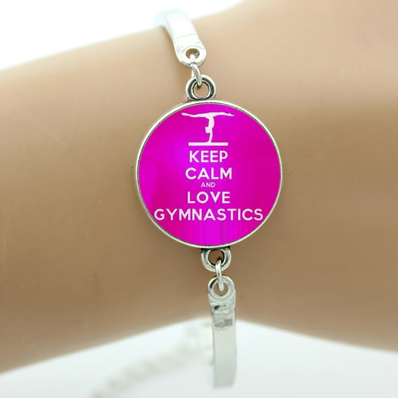 Новый Модный Красочный гимнастический женский браслет для красивых девушек