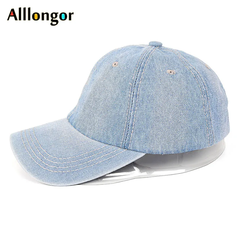 Кепка бейсболка Мужская/женская джинсовая модная в стиле хип хоп уличная одежда