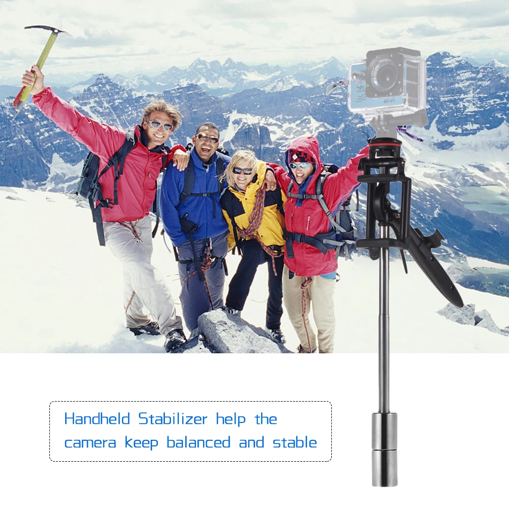 Экшн камера для телефона Ручной Стабилизатор iphone XS X 8P 8 GoPro hero 7 6 5 4 цифровая