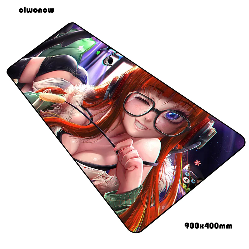 Persona 5 padmouse 900x400x3 мм игровой коврик для мыши Новое поступление коврик для мыши геймерский компьютерный Настольный коврик с рисунком из аниме notbook mousemat pc