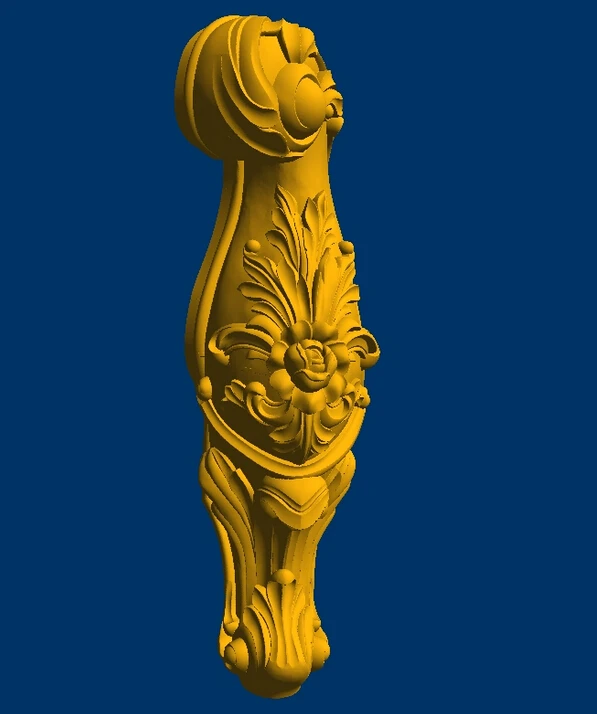 Новая 3D модель STL с длинным рельефом формат CNC диван ноги мебель 106|3d model stl|model stlstl cnc