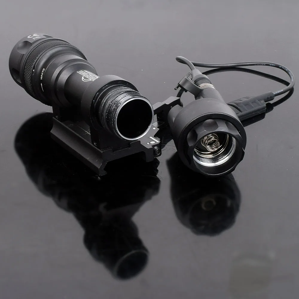 M952 M952V тактический фонарь Пикатинни QD Крепление LED оружие Свет охота скаутский