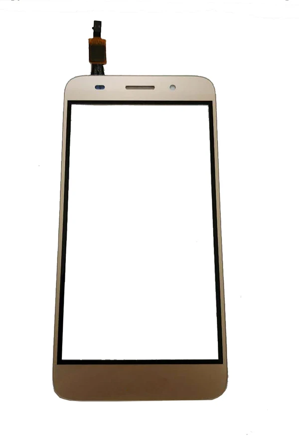 5,0 дюймов для huawei CRO-U00 CRO-L02 CRO-L22 huawei Y3 Сенсорный экран планшета Панель объектив Стекло; Цвет: белый, черный, золотистый Цвет дисплея+ лента