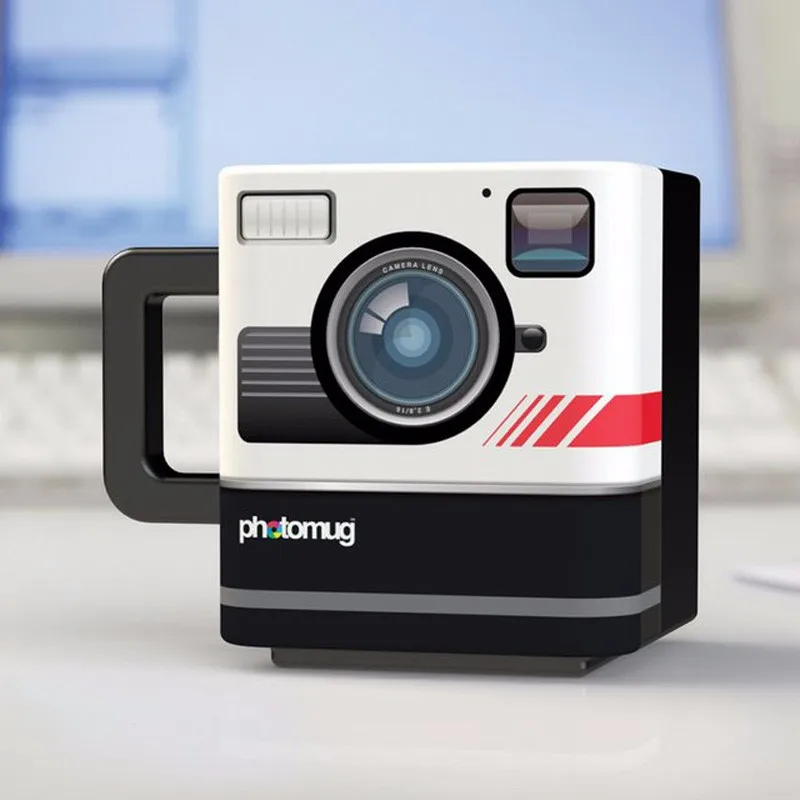 Творческий Британский ретро Камера photomug горчица фото кружка Кофе чашку воды Office для дома подарок
