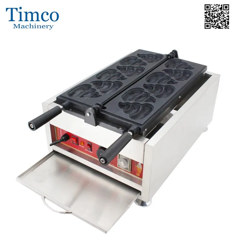 Вафельница TIMCO 6 шт. электрическая машина для выпечки|waffle maker|waffle bakerwaffle machine |