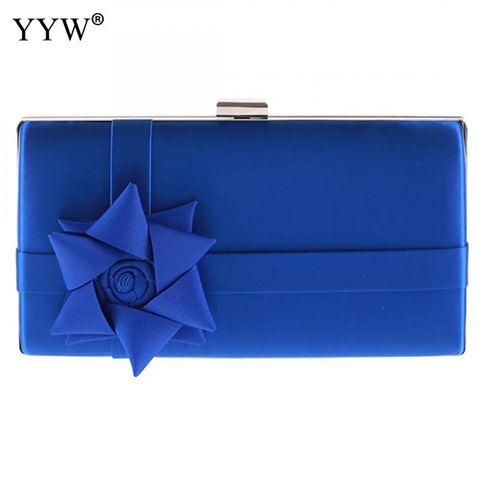 YYW Высококачественная простая вечерняя сумка клатч с корсажным цветочным