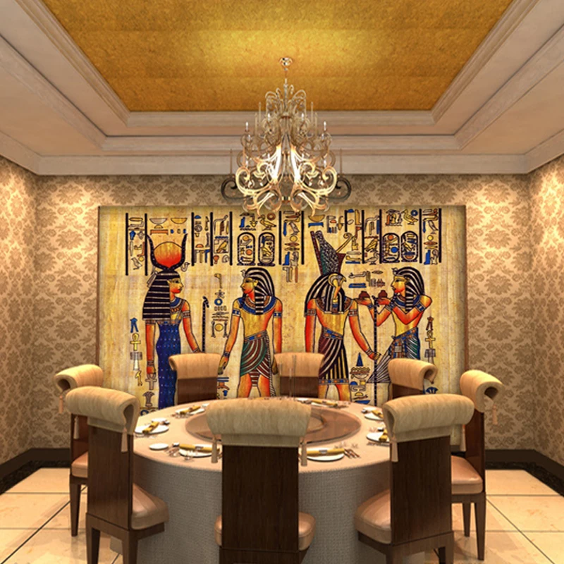 Пользовательские фото обои континентальные 3D древние египетская стенная