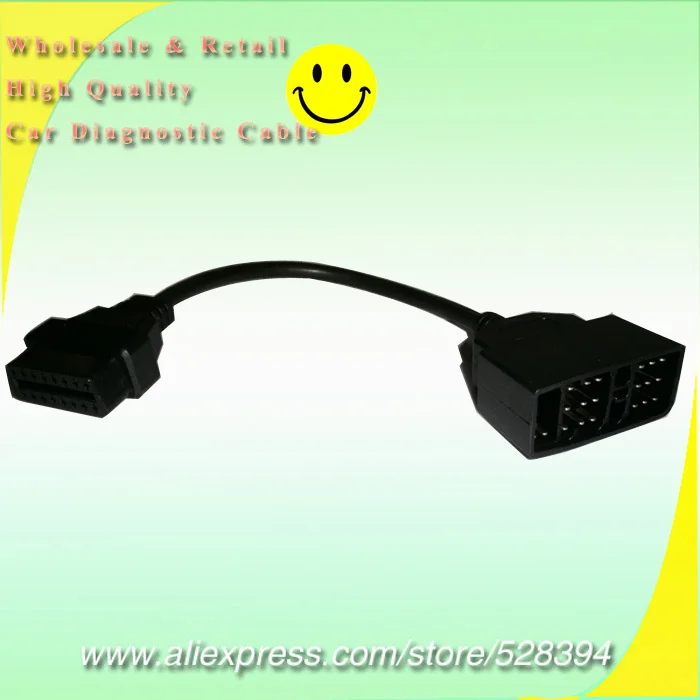 Скидка 15% на 1 высококачественный Диагностический кабель OBD I к II obd1 obd2 для Toyota