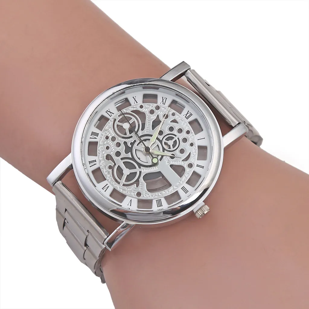 

Reloj Fashion Luxury Men Watches Quartz Stainless Steel Dial Casual Bracele Business Mens Clock Wrist Watches horloges mannen