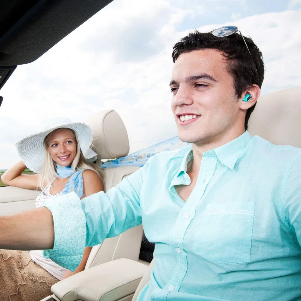 Водонепроницаемые Bluetooth-наушники самая маленькая Беспроводная Автомобильная