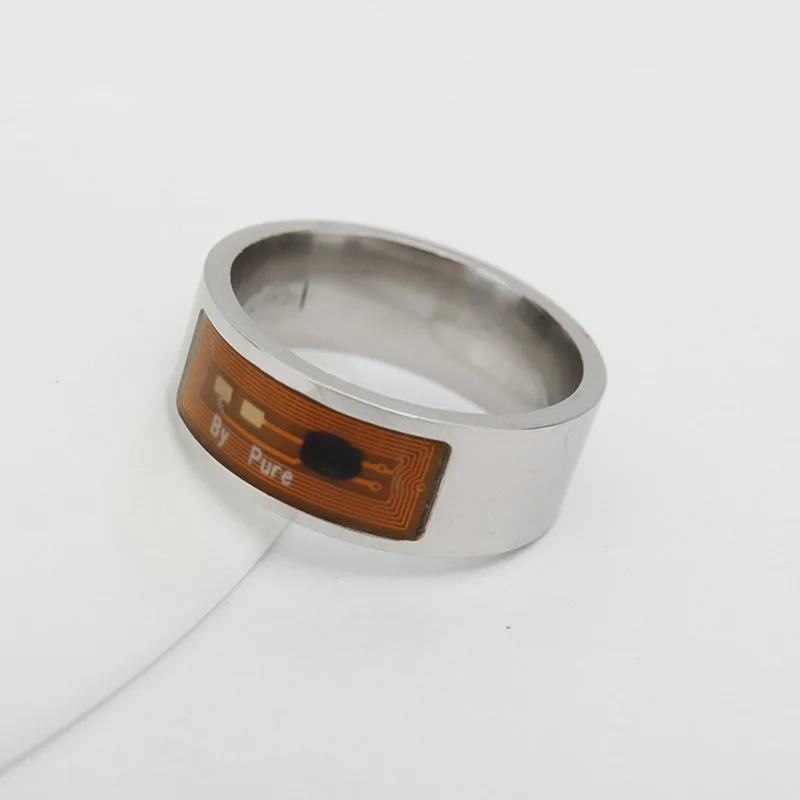 LASPERAL Card NFC Smart technology кольца для мужчин и женщин новые умные часы из нержавеющей