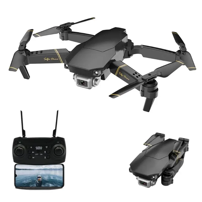 B Премиум GD89 wifi FPV 480P 1080P HD камера режим удержания высоты складной Радиоуправляемый Дрон RTF - Цвет: B