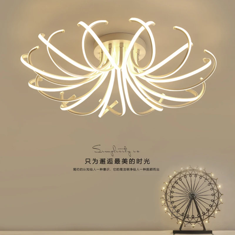 Современные Люстры светильники Светильники для спальни гостиной ресторана