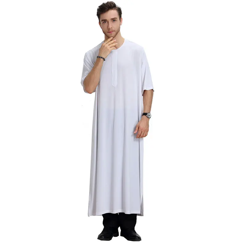 2021 летние мужские мусульманских jubah Тауб Абая марокканский турецкий ткань