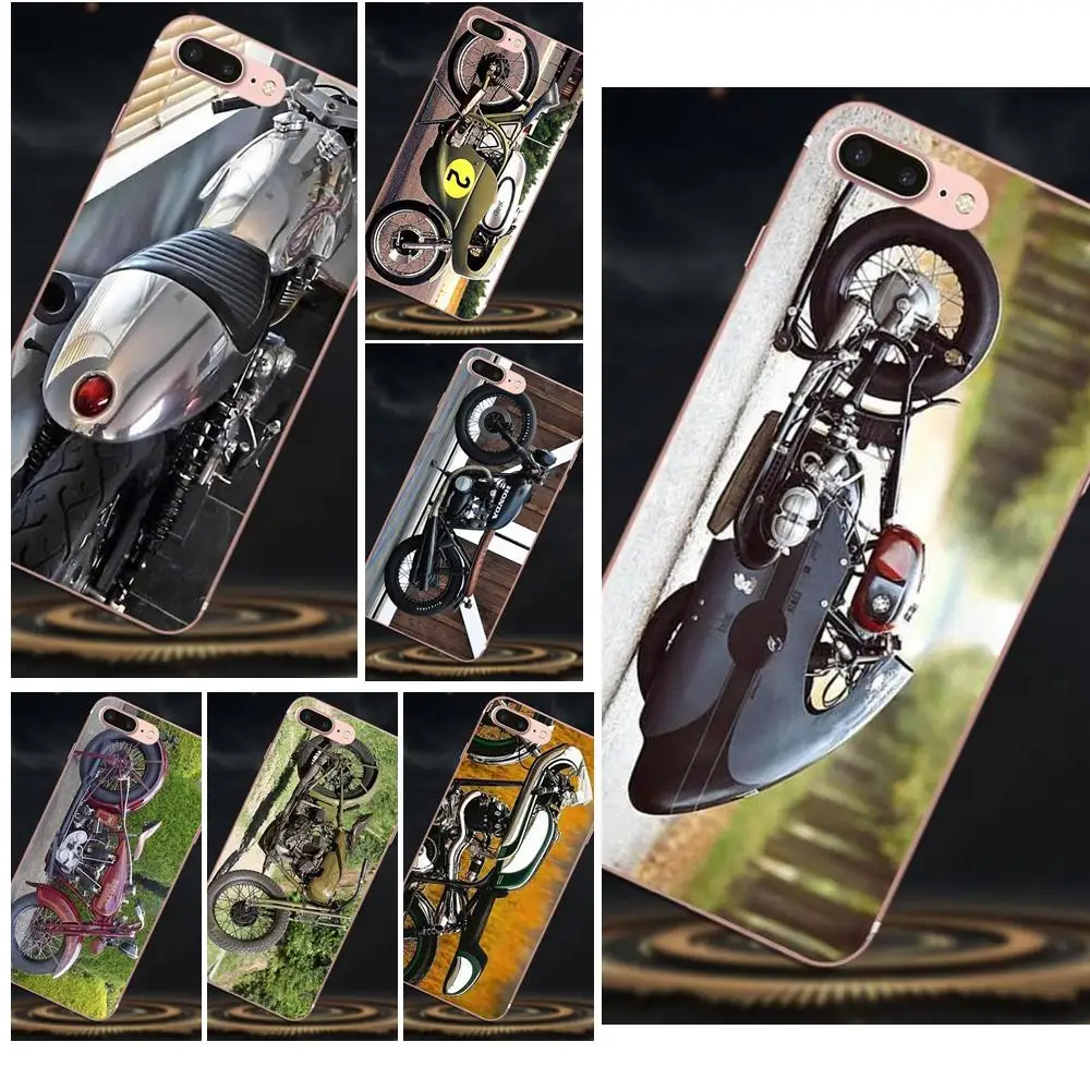 Для Xiaomi Redmi Note 2 3S 4 4A 4X 5 5A 6 6A Pro Plus Мягкий ТПУ чехол для рисования 1929 Norton Cafe Racer