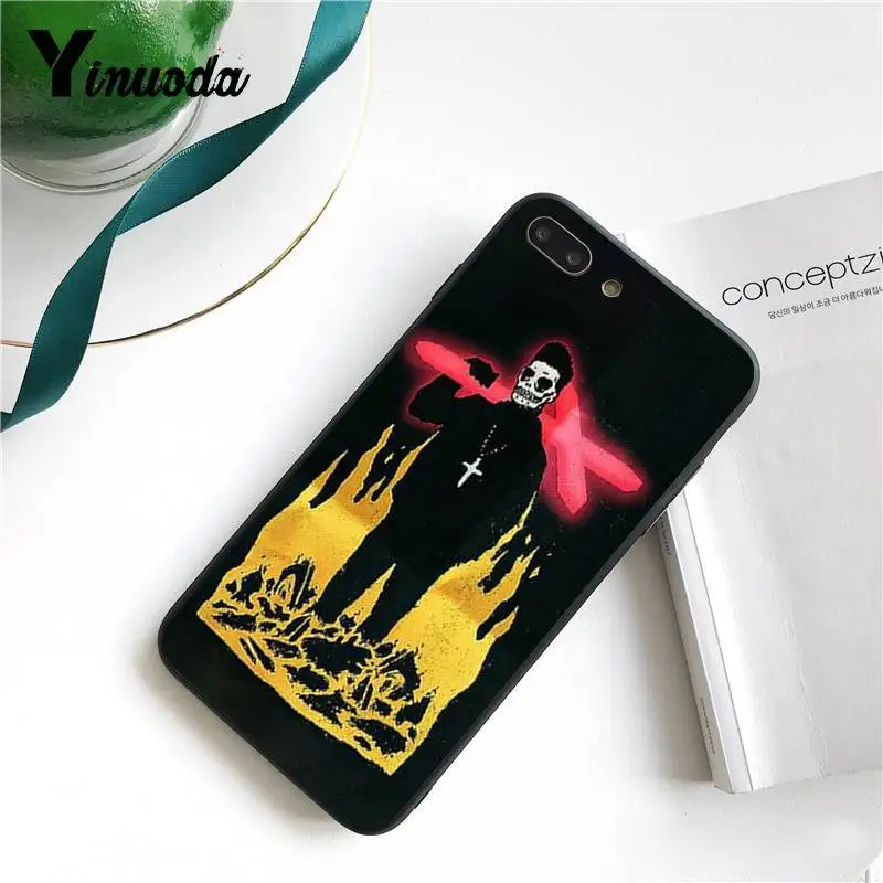 

Yinuoda 2017 New The Weeknd Starboy Pop Singer PhoneCase for iPhone X XS MAX 6 6s 7 7plus 8 8Plus 5S SE XR 11 11pro 11promax
