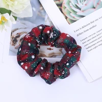 New Women Scrunchie Cotton Hair Ties for Girls Hair Ponytail Holders Rope Elastic Hair Bands for Women Hair Accessories Headwear