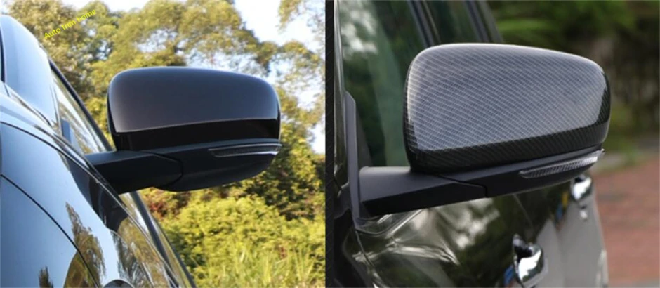Lapetus Chrome Exterior Refit Kit Side Rearview Mirror Cap Cover Trim For Renault Kadjar 2016 2017 2018 ABS Auto Accessories
