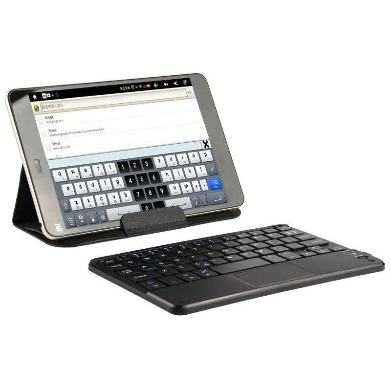 Bluetooth клавиатура валюта планшетный ПК Беспроводная Android Windows Сенсорная панель