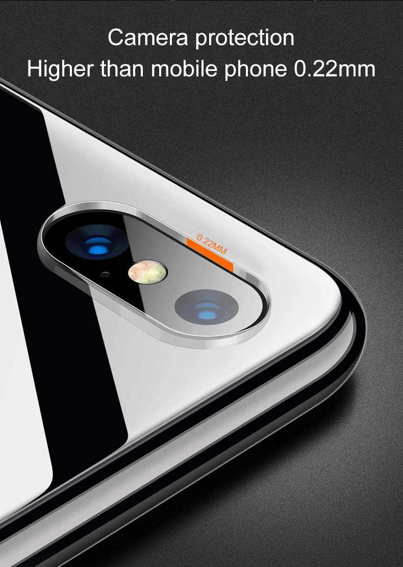 Чехол из закаленного стекла для iPhone 6 7 8 plus X XS чехол для max XR стеклянная крышка для iPhone 7 x R 6 8 plus xs max чехол для телефона i чехол для телефона 7