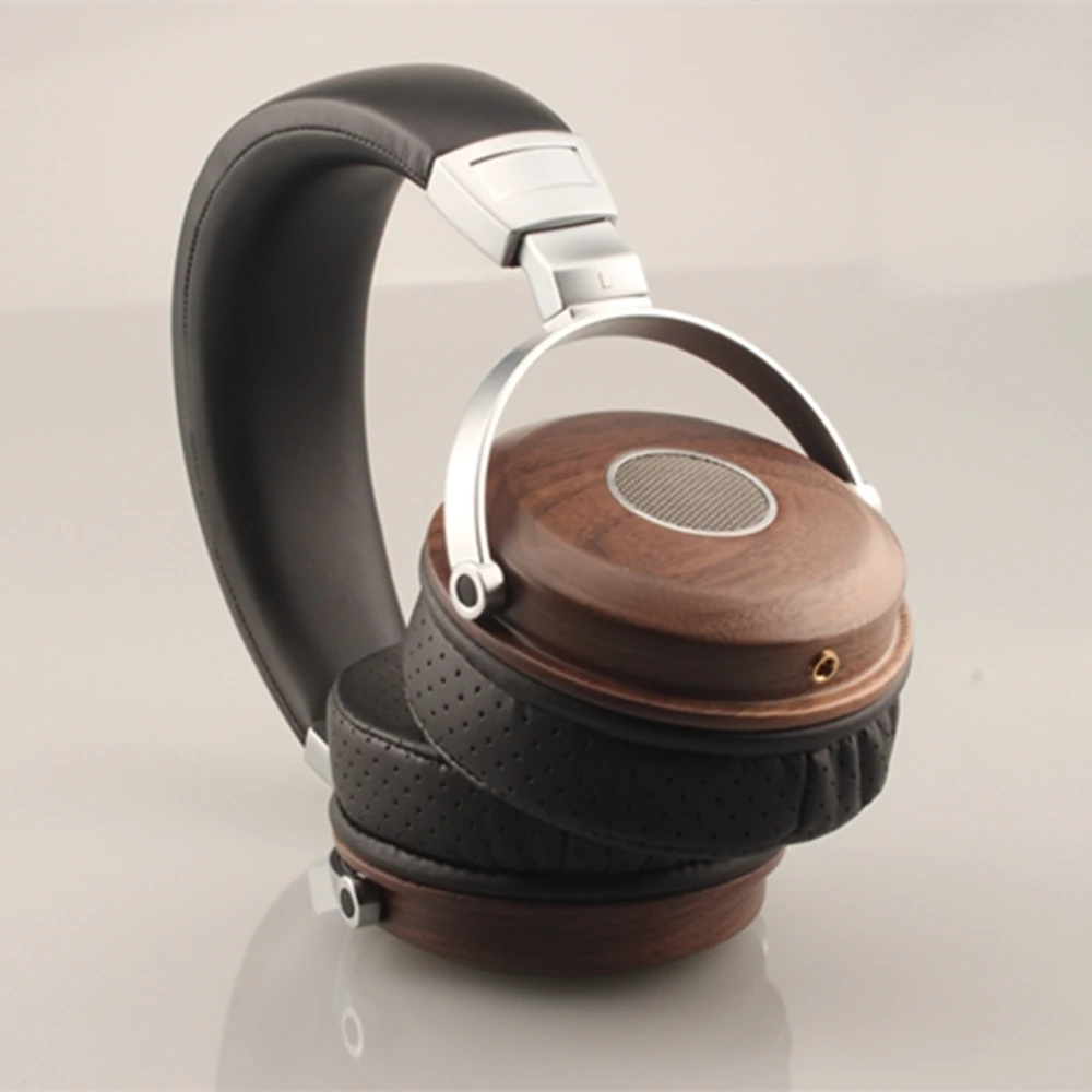 Blon B7 грецкий орех деревянные HiFi наушники над ухом бериллиевый сплав драйвер