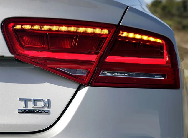 

ABS TDI Car Rear Sticker Emblem For Audi A6 C6 A8 Q3 Q5 Q7