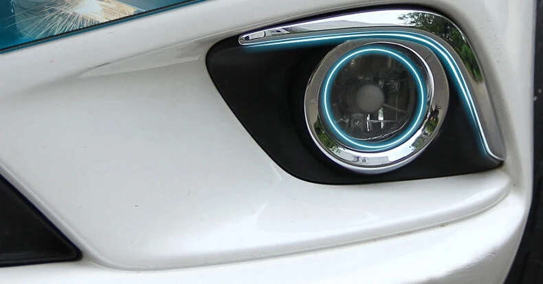 Автомобильный противотуманный светильник накладка на передний для Mazda 6 atenza 2014 2015