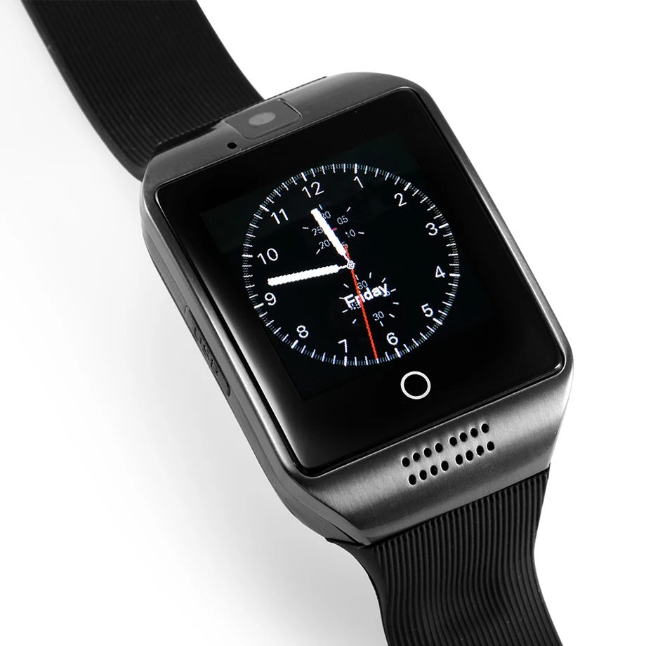 Q18 Смарт часы с Камера Bluetooth Smartwatch sim карты наручные для телефона Android Носимых