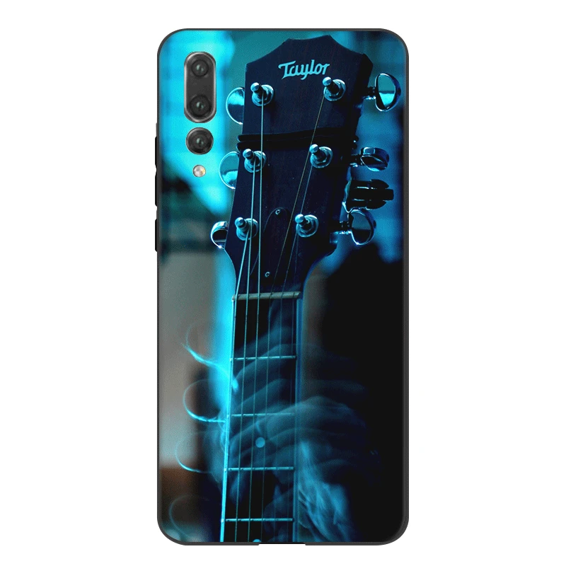 Чехол для мобильного телефона Huawei Y5 Y6 Y7 Y9 Prime Mate 10 20 Pro Nova 2i 3i 2 3 4 Lite чехол бас-гитары