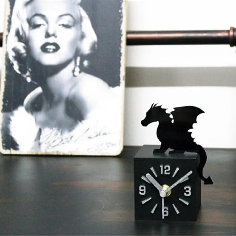 Настольные часы настольные цифровые reveil Masa Saati ретро с имитацией дерева