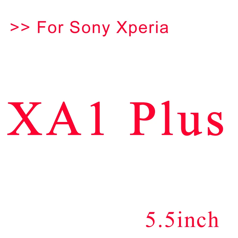 Для sony Xperia XA стекло 3D полное покрытие закаленное стекло для sony Xperia XA 1 Ультра чехол с защитной пленкой для экрана для sony XA1 plus - Цвет: For Sony XA1 Plus