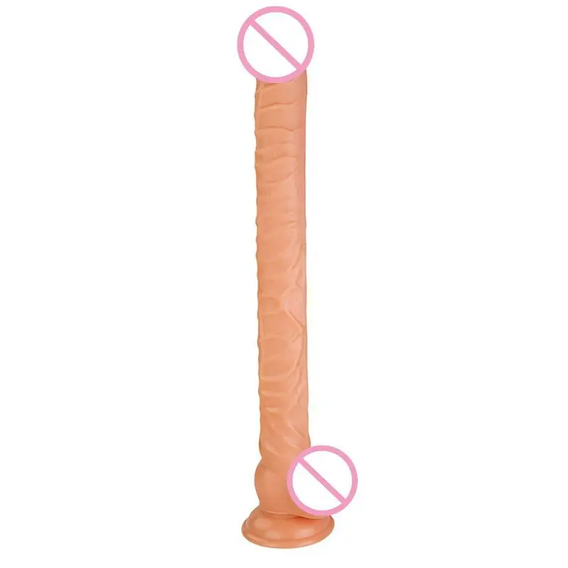 Реалистичный пенис супер длинные большой с присоской интимные игрушки для