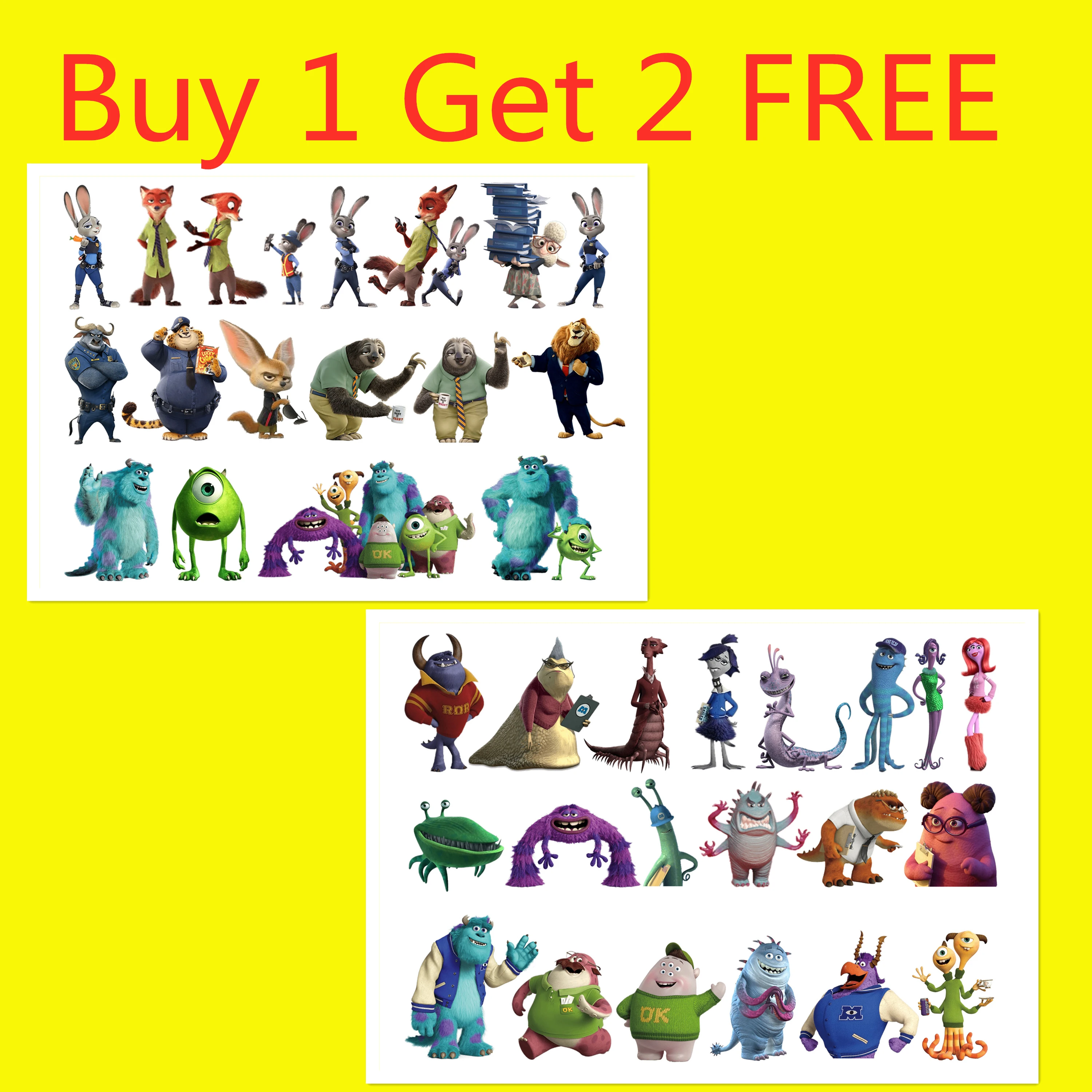 Uncut A5 Ручная Роспись Кролик/милые анимальные наклейки без резки украшения DIY Ablum