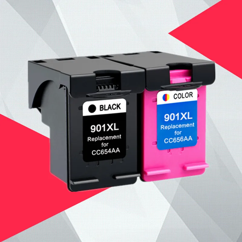 1BK 1COLOR Совместимый картридж с чернилами Замена для hp 901 для hp 901xl 4500 J4580 J4550 J4540 4500 J4680 J4524 J4535 J4585 J4624 для hp 901 - Цвет: 1BK 1COLOR