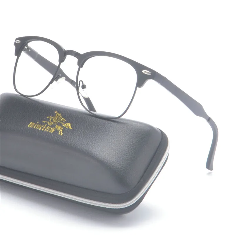 MINCL Новые Классические мужские очки женские Фирменная оправа для очков