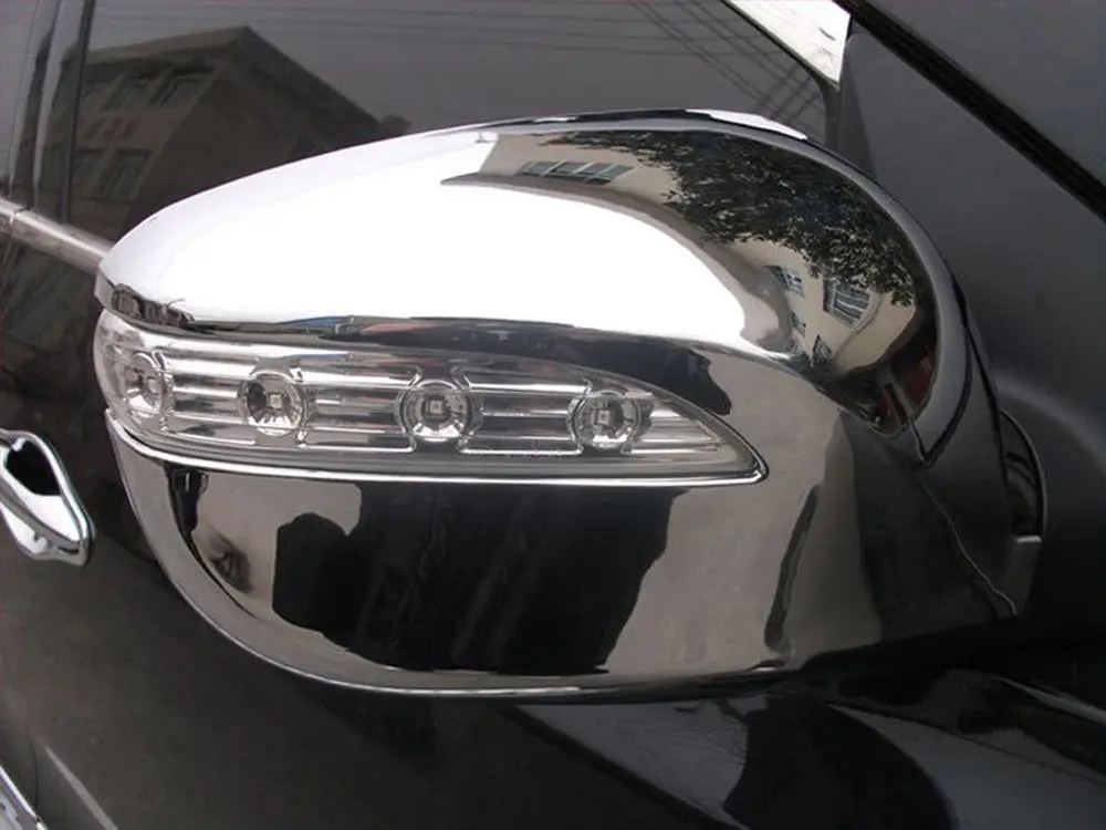 Хромированные боковые зеркала заднего вида для Hyundai Tucson ix35 2010 2012 2013|Хромирование|