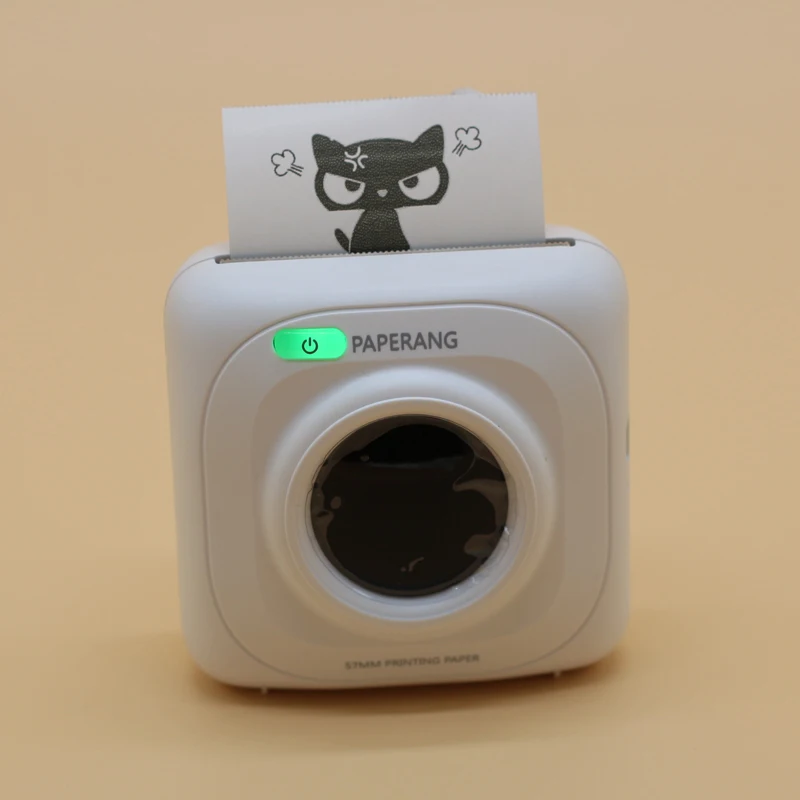 PAPERANG P1 принтер портативный Bluetooth 4,0 принтер фото принтер телефон Беспроводное подключение принтер 1000 мАч литий-ионный тесто