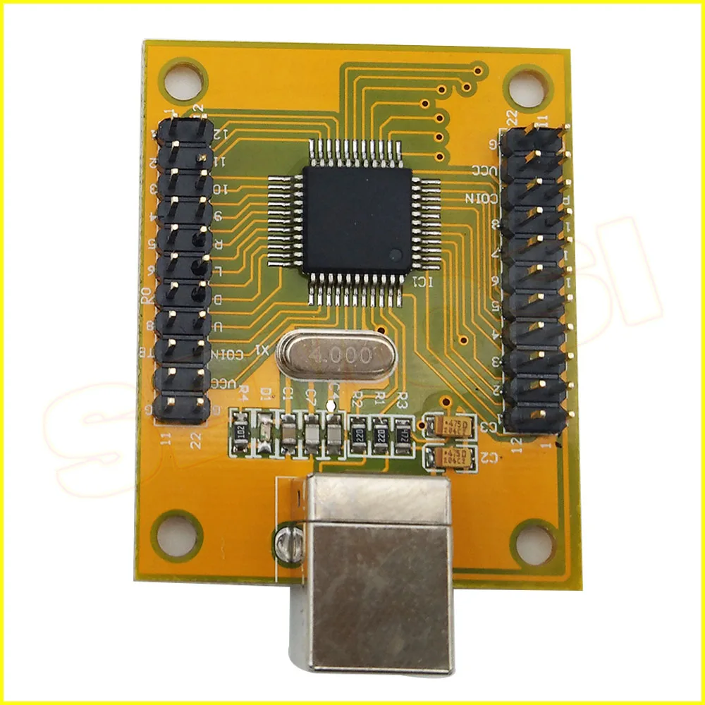 USB интерфейс аркадная игра контроллер PCB с кабелями для Raspberry Pi 3 PC PS3 2 игроков
