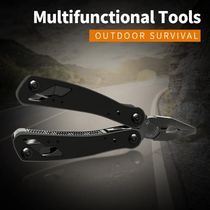 Augusttools новинка 2019 многофункциональные складные плоскогубцы бытовые отвертки нож