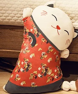 a Кот Плутос мягкие игрушки-подушки куклы милые девушки лежачие Подушка для сна подарок для девочки - Цвет: a