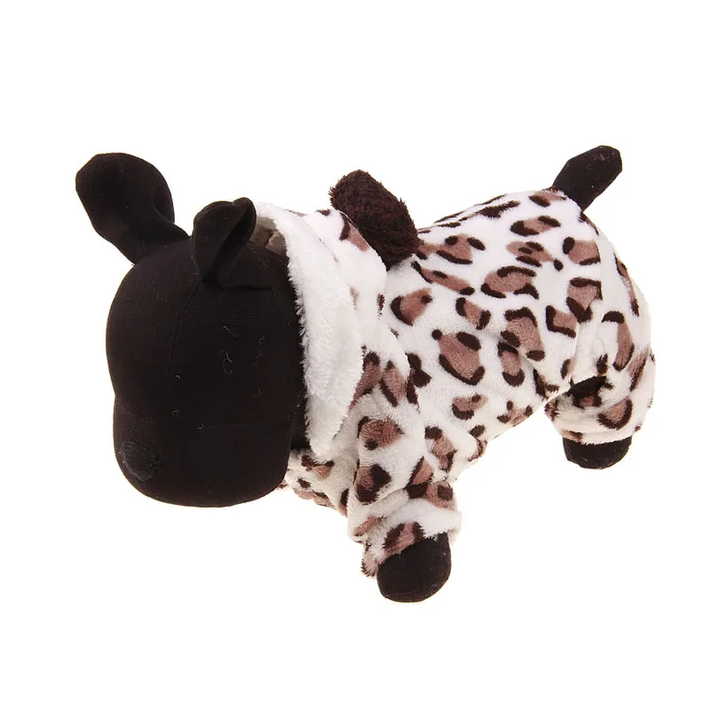 Мягкая одежда для домашних животных отдыха худи с кошкой маленьких собак зимняя