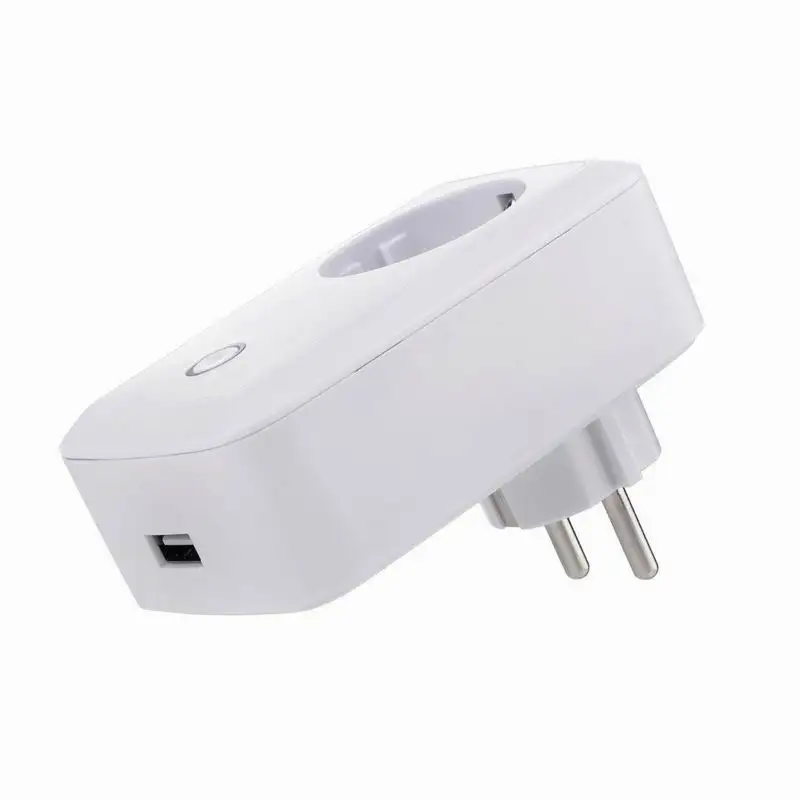 Умная штепсельная вилка стандарта ЕС и США совместима с Android IOS мобильным