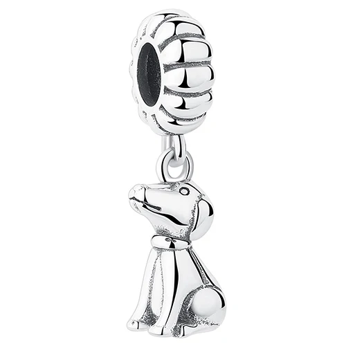 ELESHE, браслет Pandora, подвески, 925 пробы, серебро, Минни, счастливый глаз, сердце, бусины, прозрачный CZ, подвески, сделай сам, ювелирное изделие - Цвет: PY1782