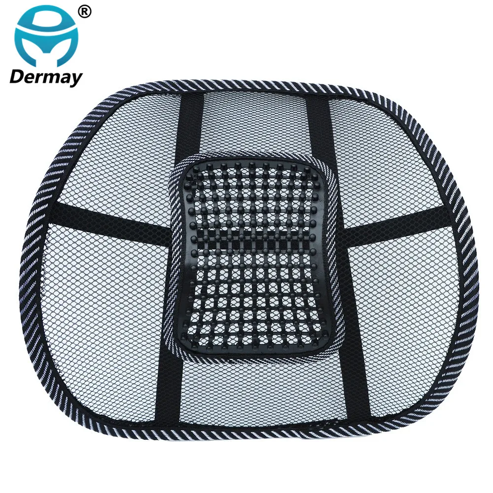 Новинка от бренда DERMAY цвет черный размеры 40x36 см|lumbar support|lumbar support car seatlumbar seat |