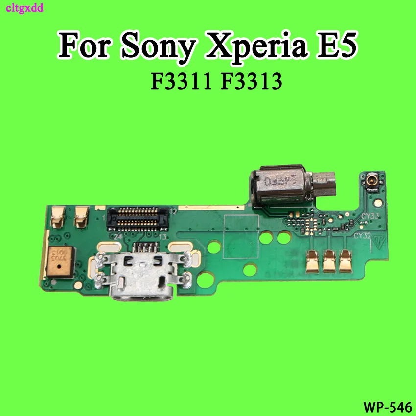Для Sony Xperia E5 F3311 F3313 USB зарядный порт док разъем зарядка вибрационная плата с