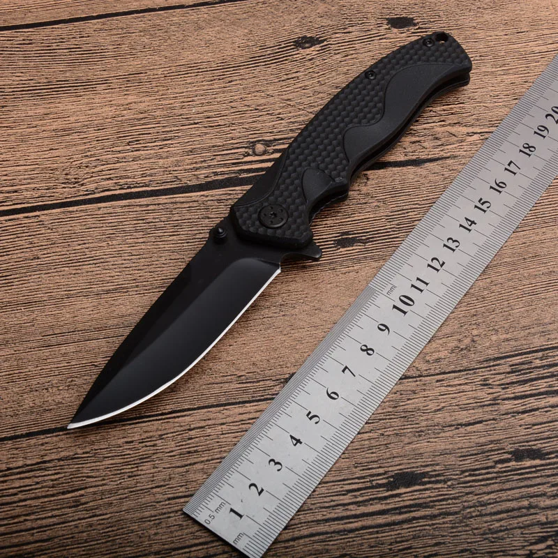 Складной нож kerшоу 1338 с лезвием 8Cr13 и рукояткой G10 карманный для кемпинга охоты