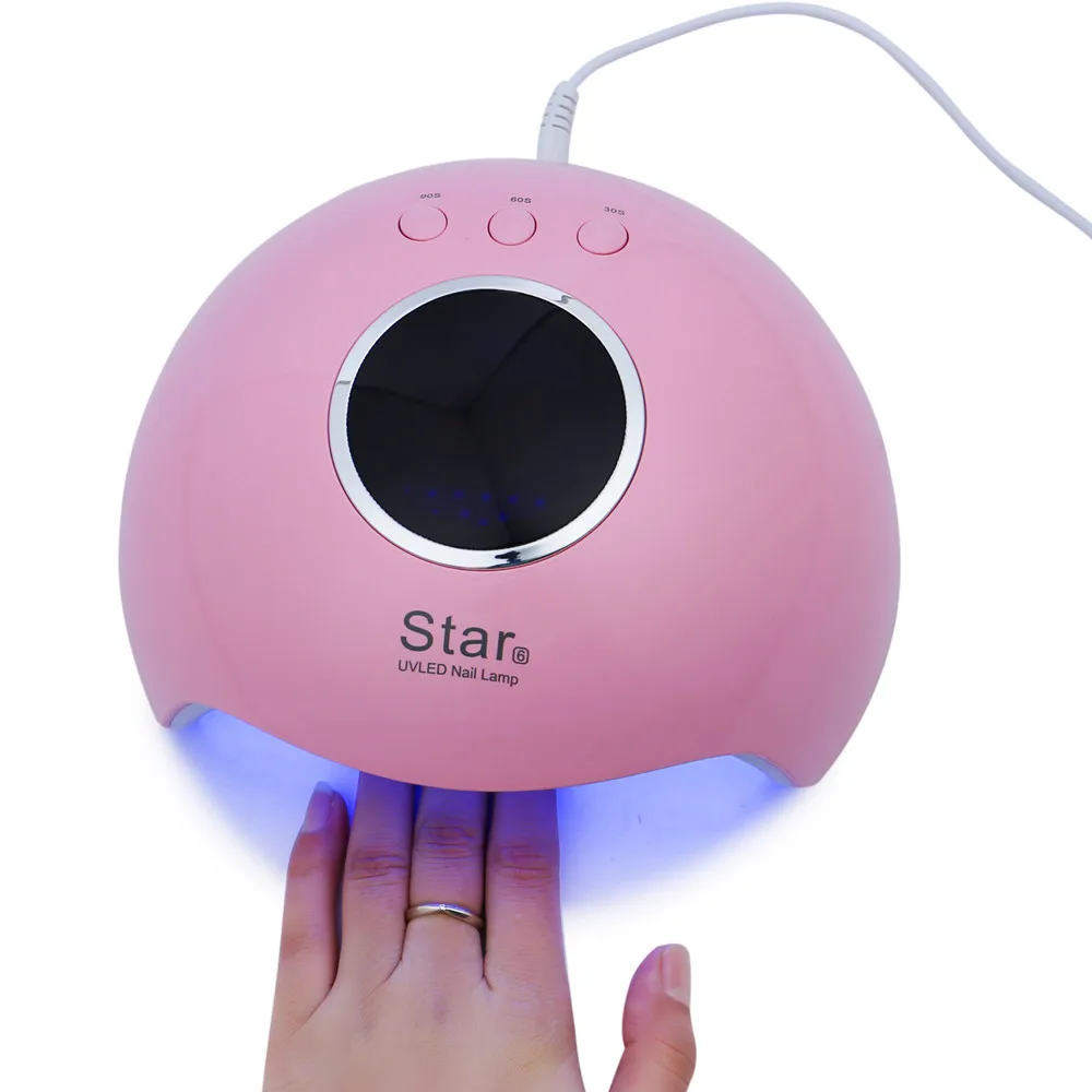 Новая 36 Вт мини-лампа с USB Star6 Сушилка для ногтей Светодиодный УФ-лампа для маникюра ЖК-дисплей сушка все Гель-лак для ногтей инструменты для дизайна ногтей