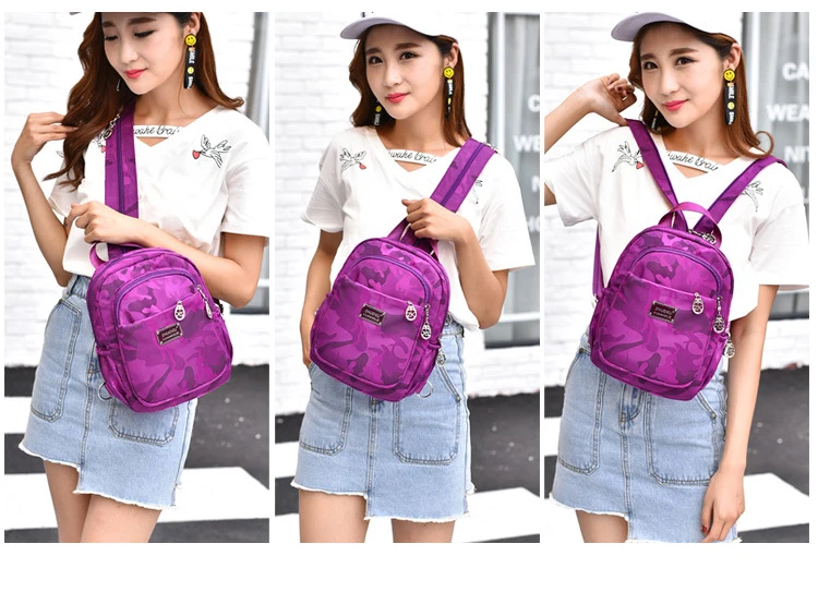 Mochila Feminina мини небольшой рюкзак для ноутбука рюкзаки для девочек подростков Bolsa Escolar Повседневное нейлон Водонепроницаемый Для женщин нагрудный рюкзак
